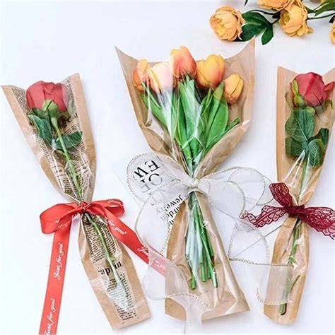 Emballage sécurisé pour bouquets