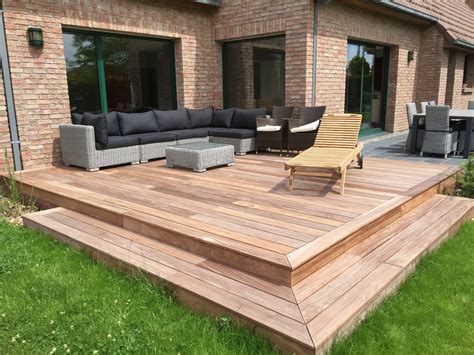 Terrasse jointoyée