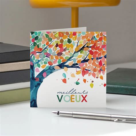 Illustration d'une carte de vœux avec des hortensias et le logo de la Fondation ARC
