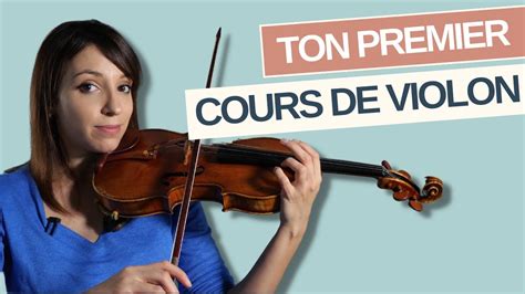 Professeur donnant un cours de violon en ligne