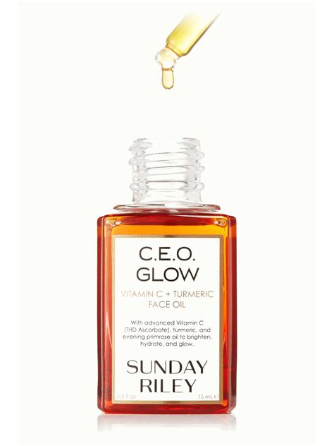 Huile visage à la vitamine C et au curcuma