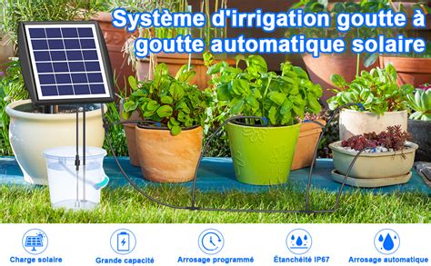 Programmation d'un système d'arrosage automatique