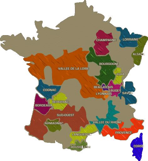 Carte des événements culturels et touristiques en région viticole