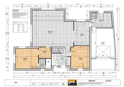 Plan de construction d'une maison neuve dans les Hautes-Pyrénées
