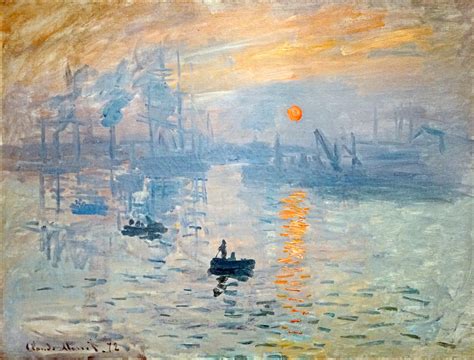 Impression, soleil levant de Claude Monet