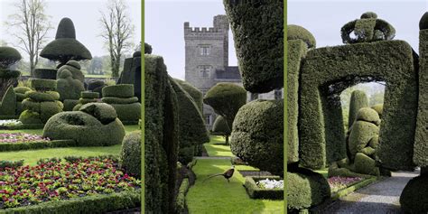 Le jardin de Levens Hall en Angleterre, détenteur du plus ancien topiaire au monde