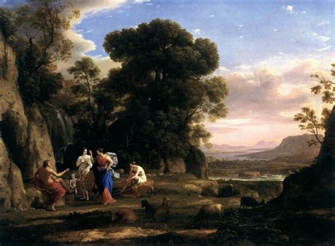 Paysage avec le jugement de Pâris de Claude Lorrain