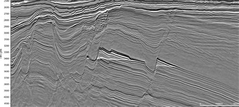 Imagerie sismique 3D d'un réservoir pétrolier