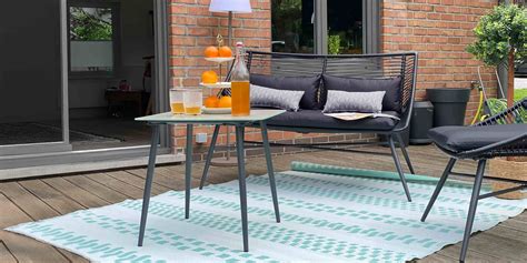 Mobilier modulable pour petite terrasse