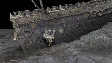 Modèle 3D de l'épave du Titanic