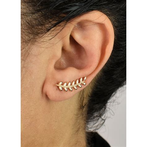 Exemples de boucles d'oreilles grimpantes