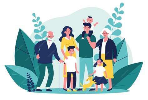 Illustration de familles discutant d'un problème