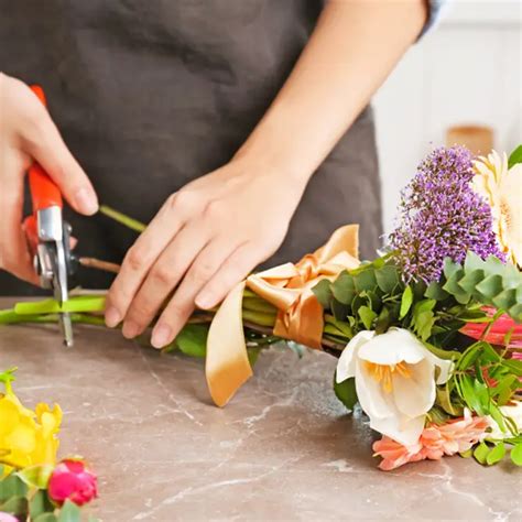 entretien général des fleurs coupées