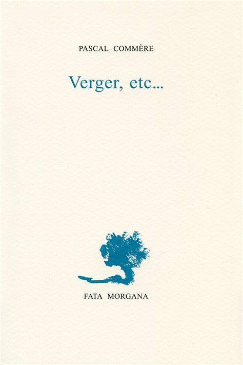 Couverture d'un livre des éditions Fata Morgana