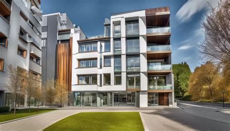 Image d'un immeuble en copropriété bien entretenu