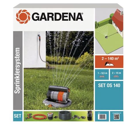 Arroseur oscillant escamotable GARDENA OS 140
