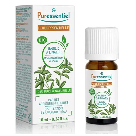 Illustration d'un flacon d'huile essentielle certifiée biologique