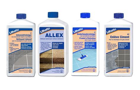 Produits de nettoyage carrelage