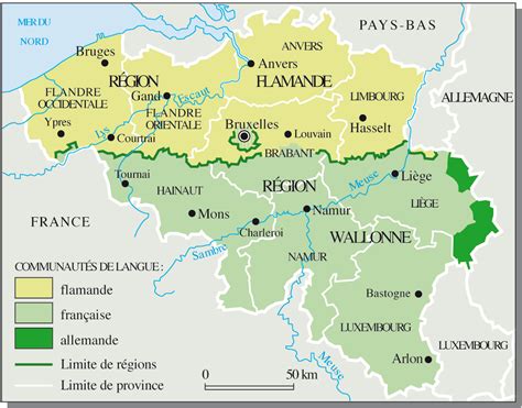 carte de l'Europe mettant en évidence la Belgique et le Royaume-Uni