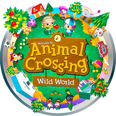 Logo Animal Crossing Wild World