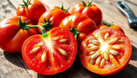 Sélection de graines de tomates