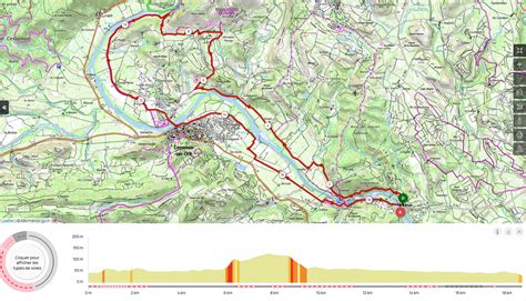 Carte des activités touristiques autour de Cessenon-sur-Orb