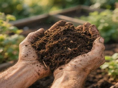 Compost mûr prêt à l'emploi