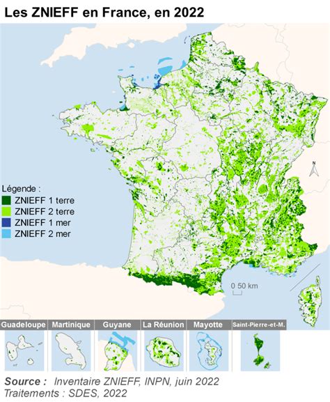 Plan de la ZNIEFF de Le Douhet