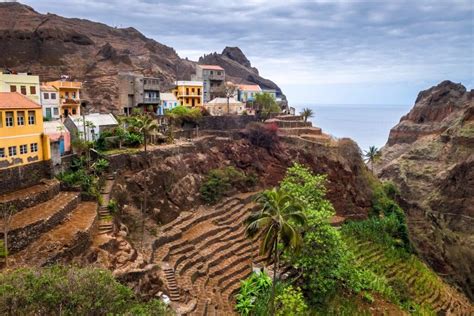 Terrasses agricoles à Santo Antão