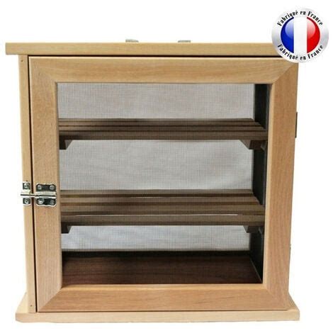 Garde-manger en bois avec clayettes amovibles
