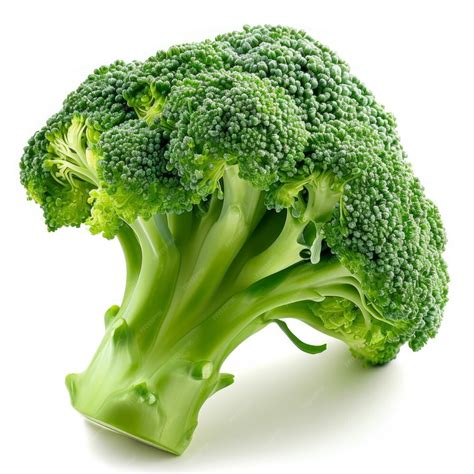 Brocoli entier avec ses racines