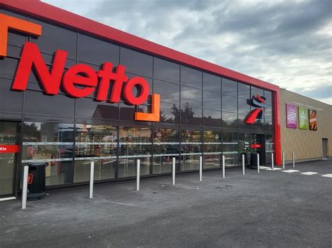 Façade d'un supermarché NETTO