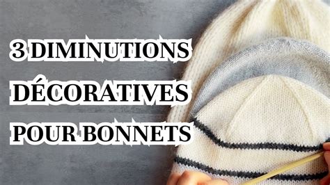 Diagramme de diminutions pour un bonnet