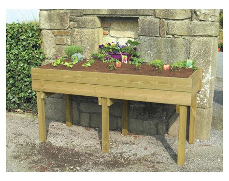 exemple de table potagère étagée en palette
