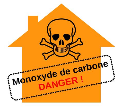 Icône d'un panneau attention au monoxyde de carbone