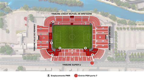 Plan du stade Paul-Cosyns avec les nouvelles installations