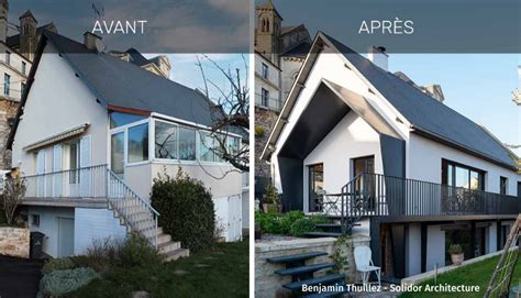 Terrasse en béton avant et après rénovation