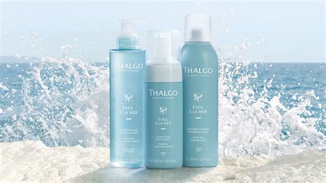 Gamme de produits et soins Thalgo à base d'algues