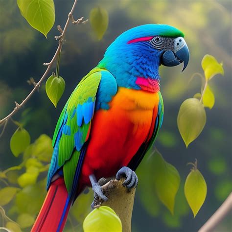 Perroquet coloré
