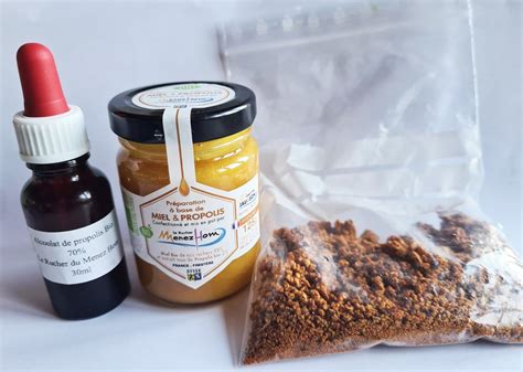 Infographie sur les bienfaits de la propolis
