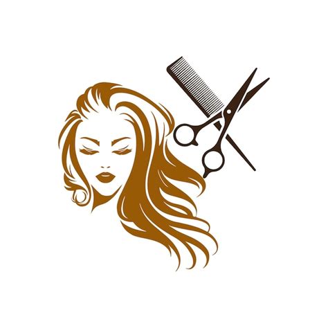 Logo ou façade stylisée d'un salon de coiffure ou d'une parfumerie