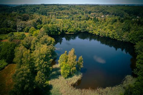 Paysage du Krameterhof avec ses étangs et terrasses