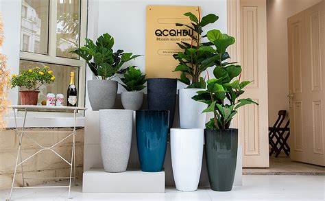 Diversité de pots et jardinières pour intérieur et extérieur