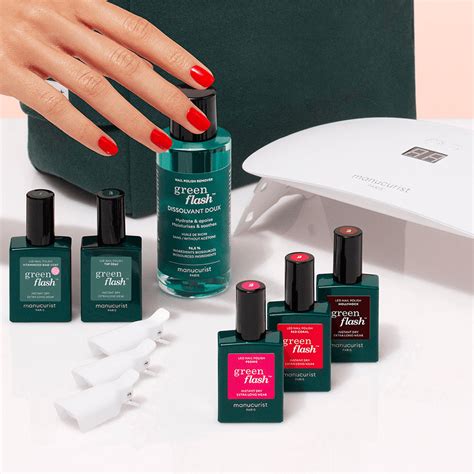 Gamme complète de produits Manucurist Green Flash