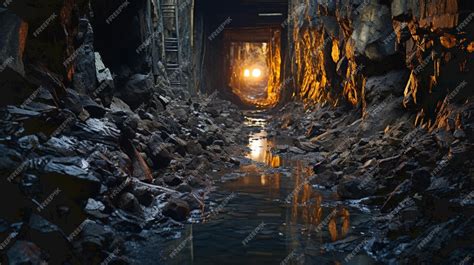 Mine Miroitante : intérieur