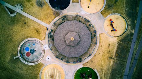 Parc des Sorcières : vue aérienne