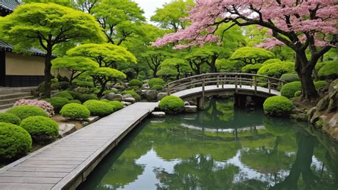 Jardin japonais traditionnel