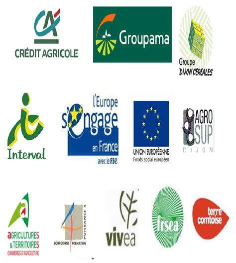 Logos des organismes de subventions agricoles