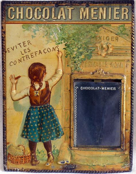 Illustration d'une plaque publicitaire d'hortensias de 1900