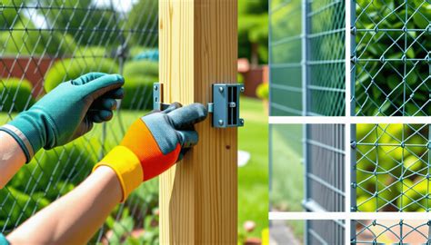 Divers systèmes de fixation de jardinières sur grillage